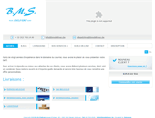 Tablet Screenshot of bmsdelivery.be